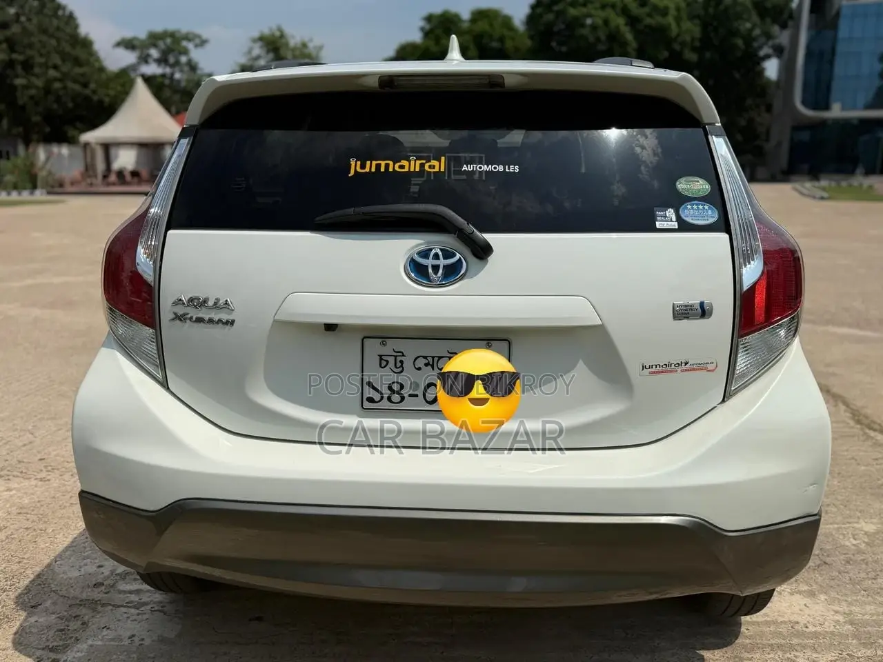Toyota Aqua 2015 Off White