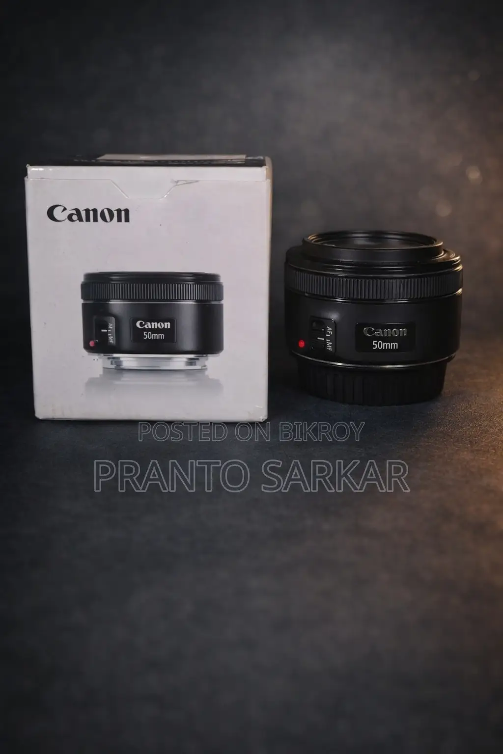 Canon 50mm F1.8 Lens
