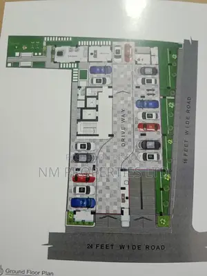 1300 Sq. Ft. South-Facing Flat in Shewrapara