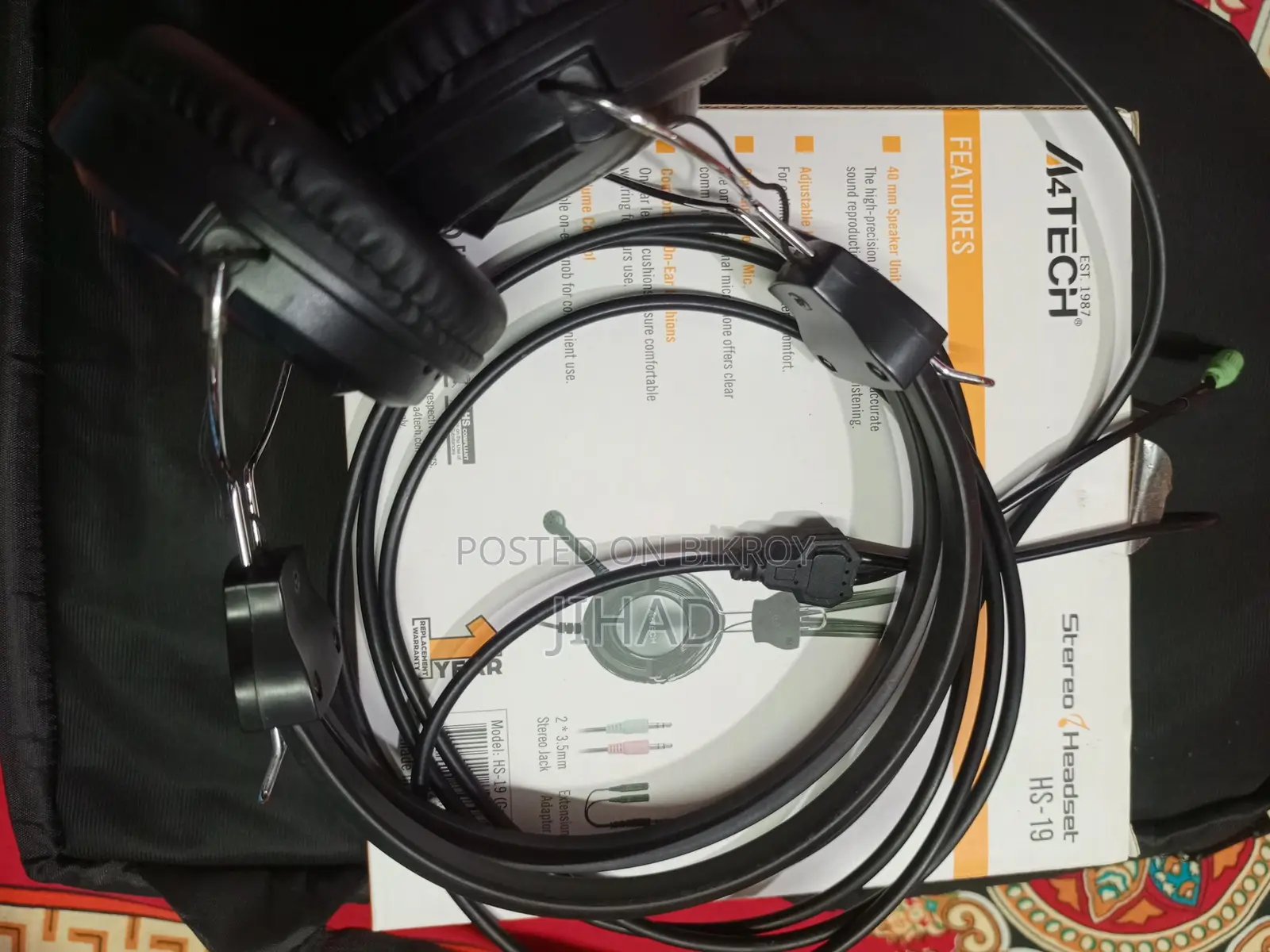 A4TECH Hs 19 Stereo Headset