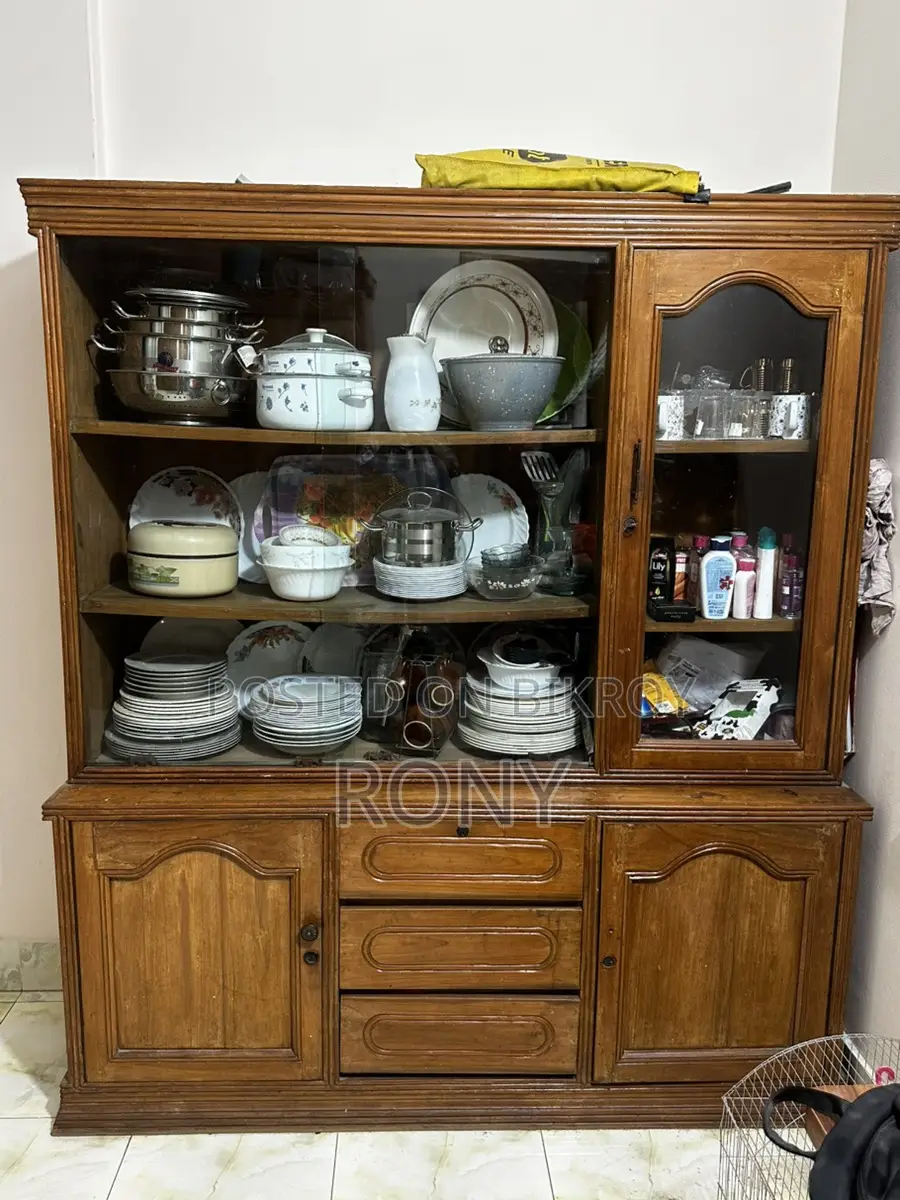 Teak Wood Showcase