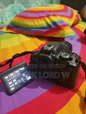 Canon Eso 750d With 55mm-250mm Stm Lens