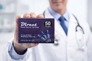 Direct Blood Glucose টেস্ট স্ট্রিপস (৫০টি স্ট্রিপস)