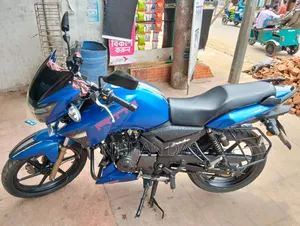 TVS Apache RTR 160 2V 2021 ব্লু