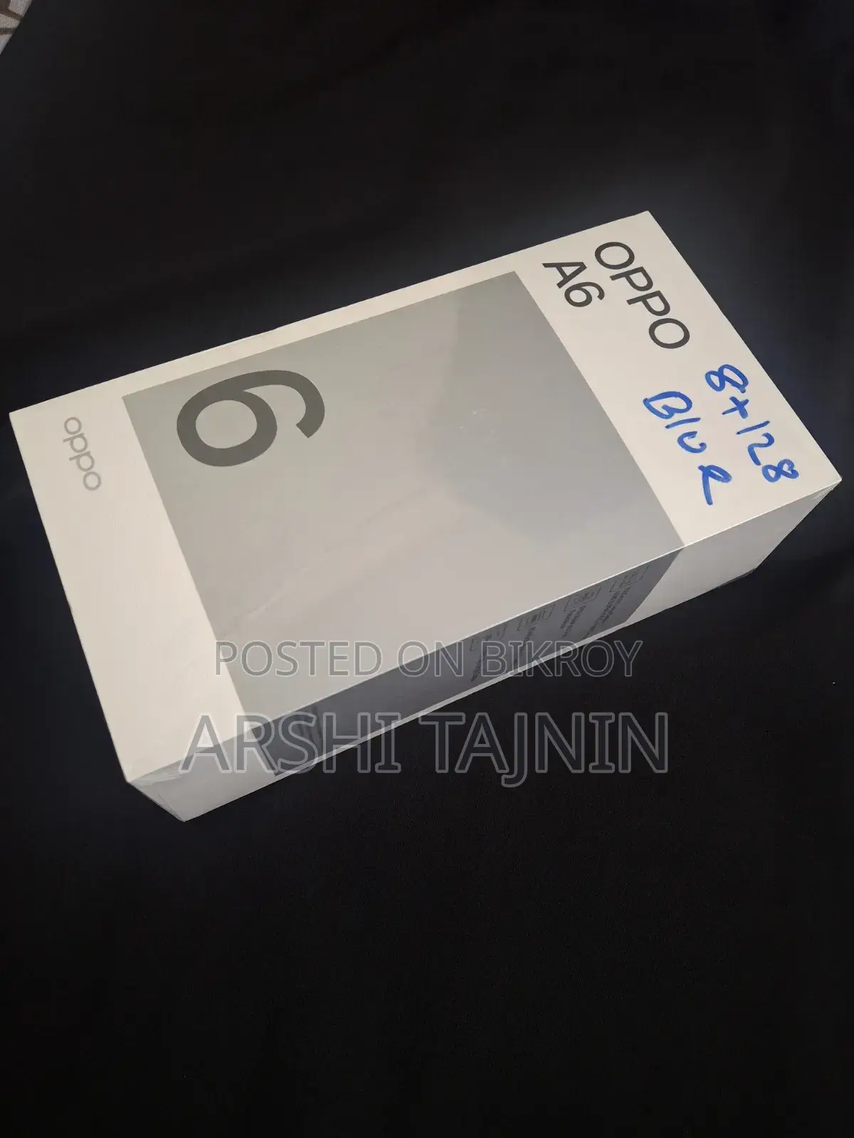 New Oppo A6 128 GB Blue