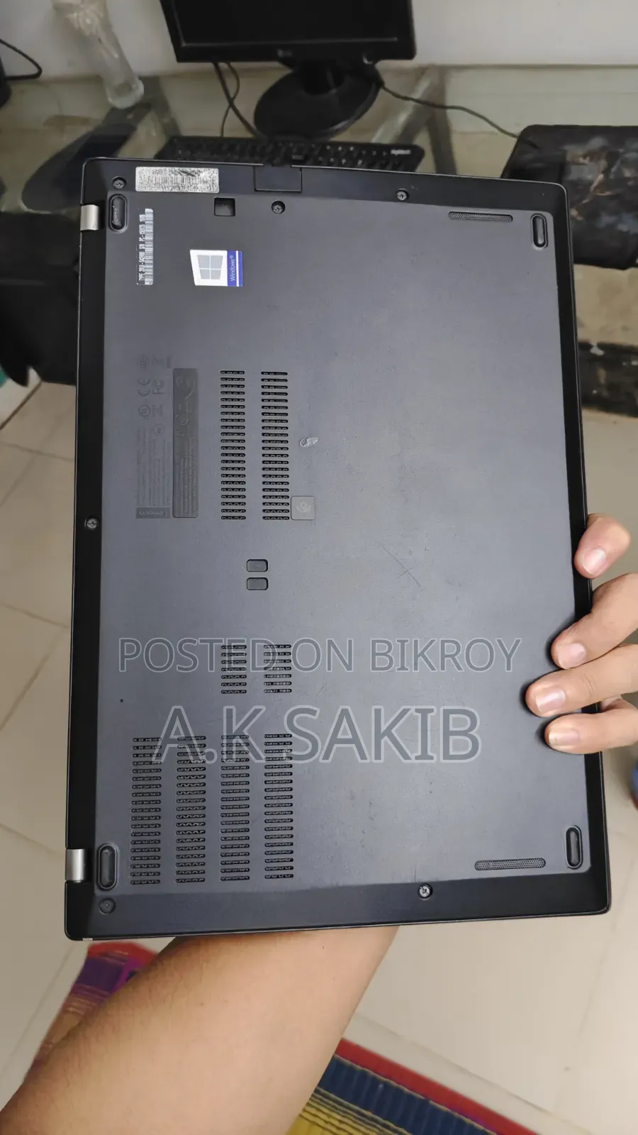 ল্যাপটপ Lenovo ThinkPad T480s 8GB Intel Core I7 SSD 512GB