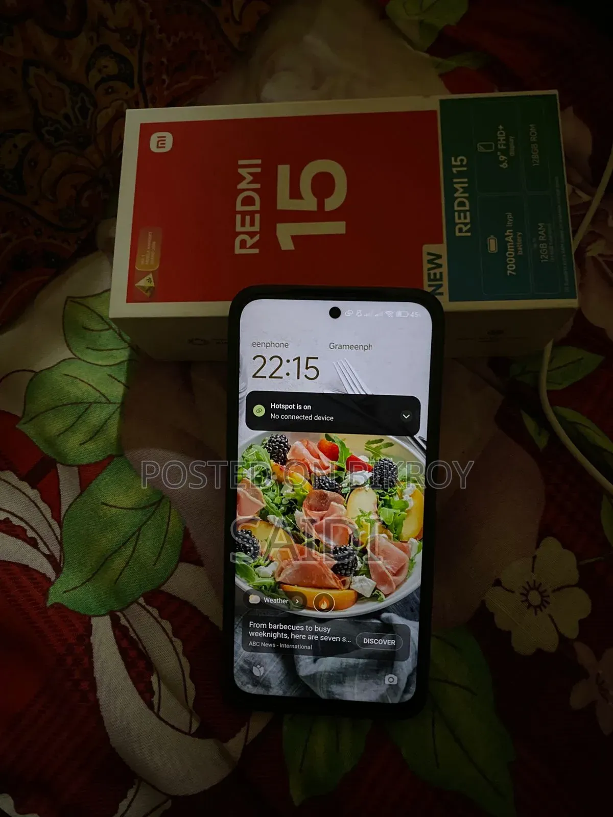 নতুন Xiaomi Redmi 15 128 GB Black