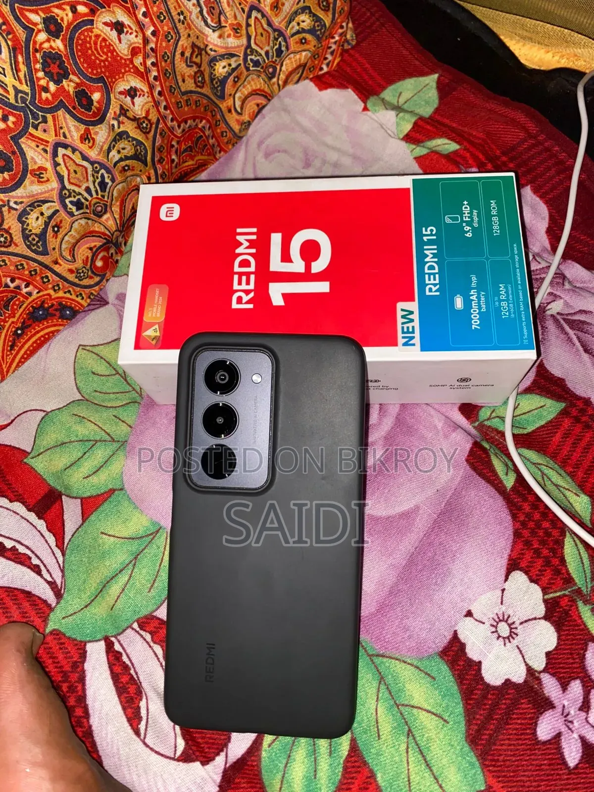 নতুন Xiaomi Redmi 15 128 GB Black