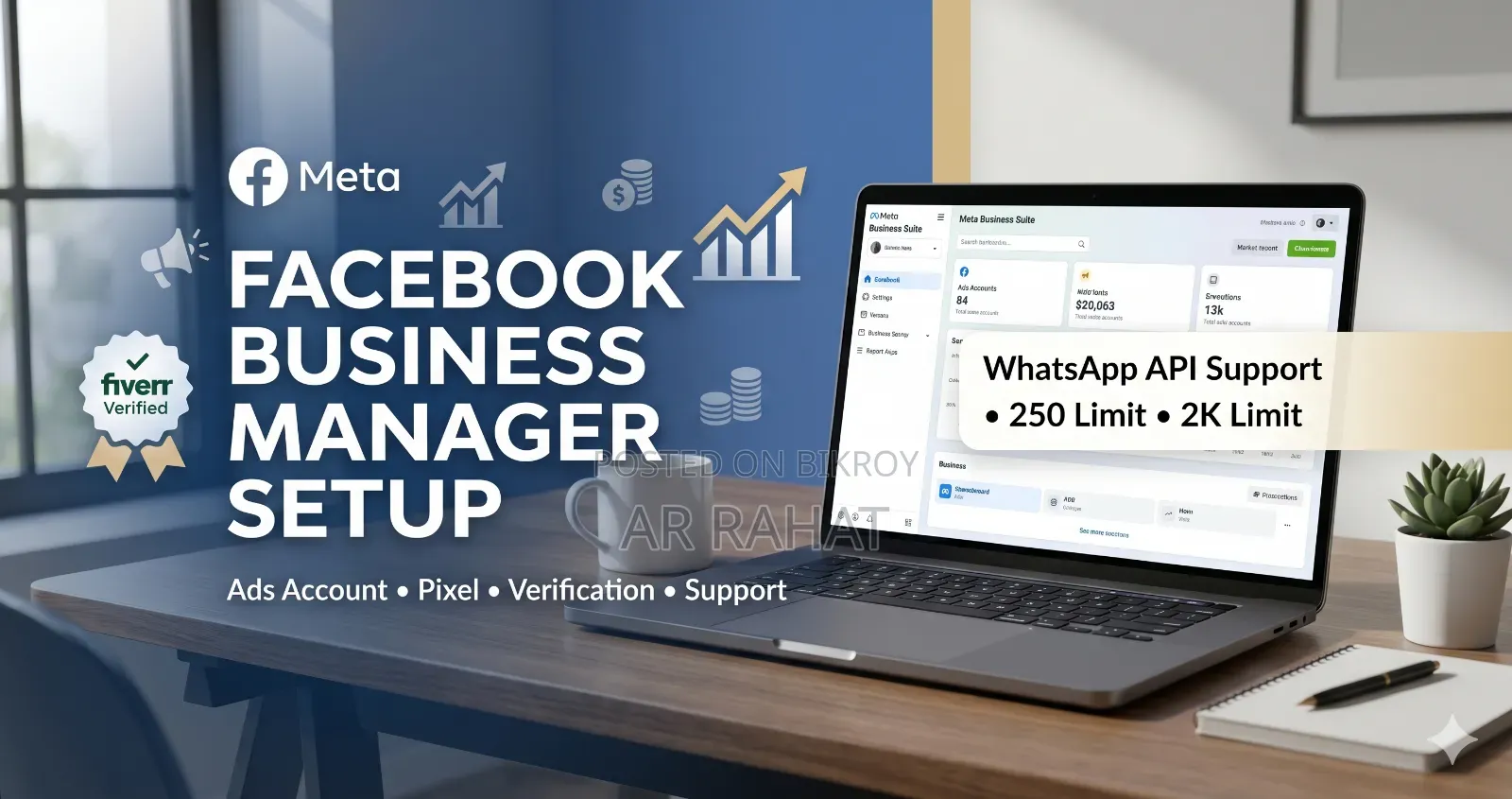 Facebook Ads Run Service, Verified Fb Bm