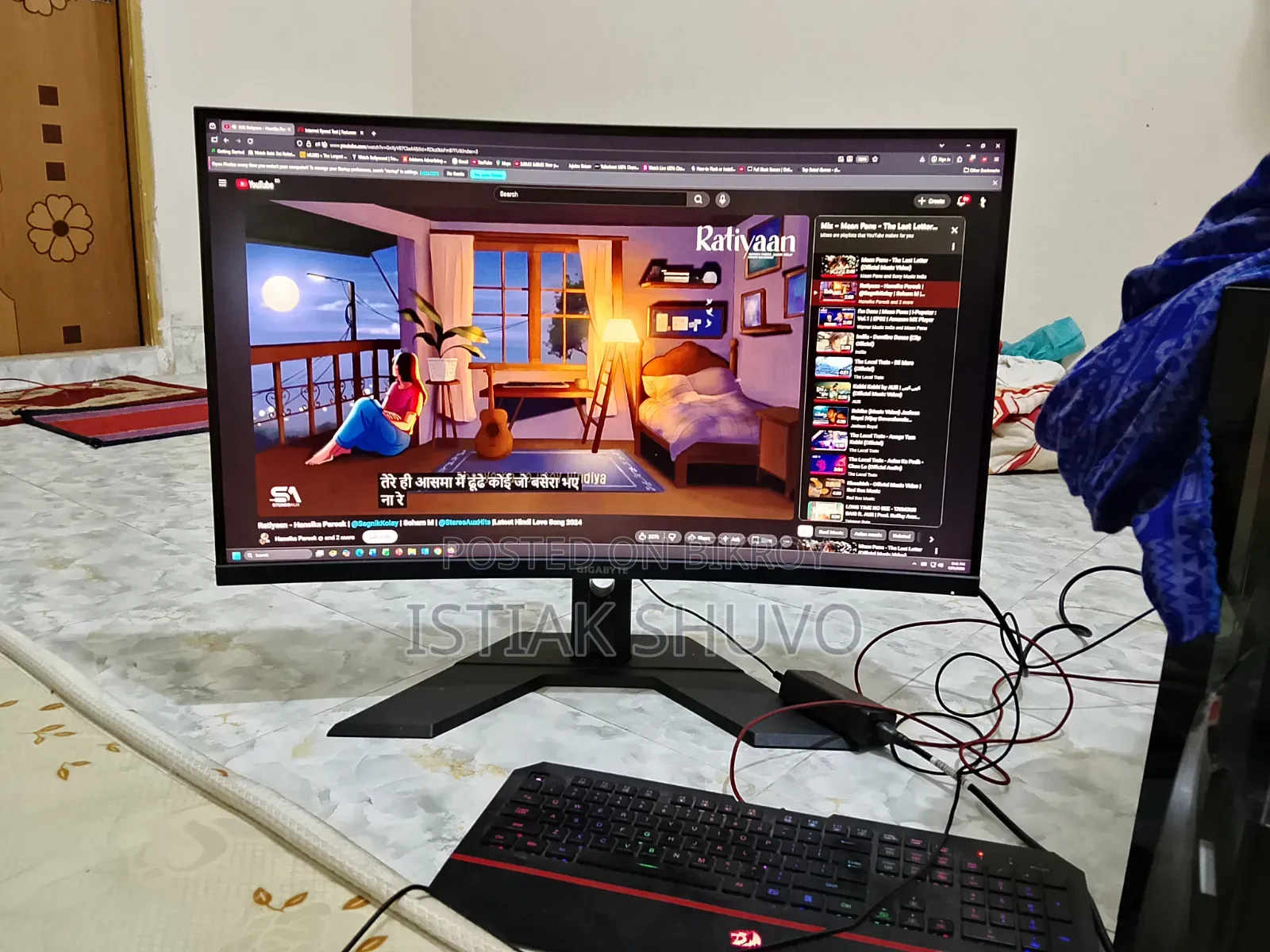 Gigabyte 32” Inch G32qc QHD মনিটর