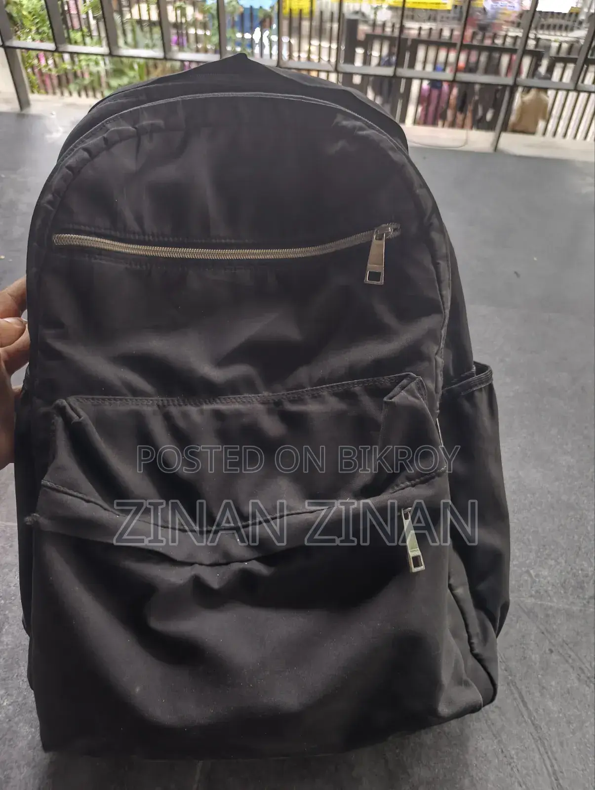 Black Backpack