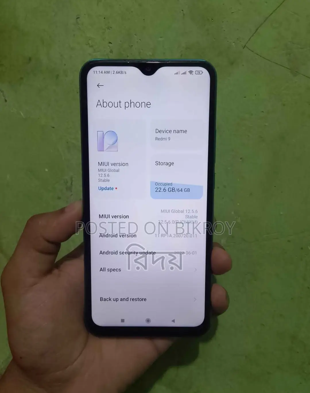 Xiaomi Redmi 9 4/64 (Used)
