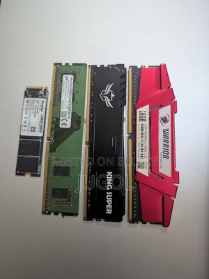 3pc DDR4 16gb+16gb+4gb Ram and 1 NVME 512GB SSD