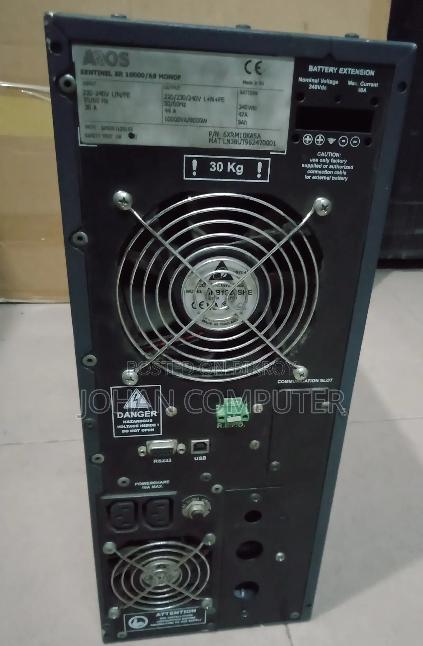 AROS 10K Online UPS Tower