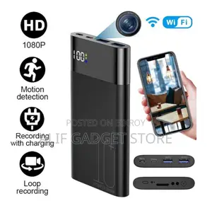 10000mah Power Bank Wi-fi Spy Camera