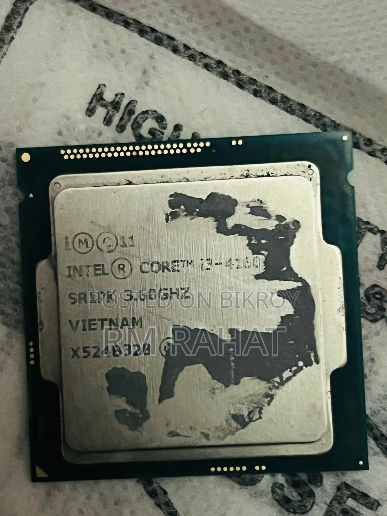 Core I3-4160 (4gen) & 4gb Ram & 500 Hdd Just