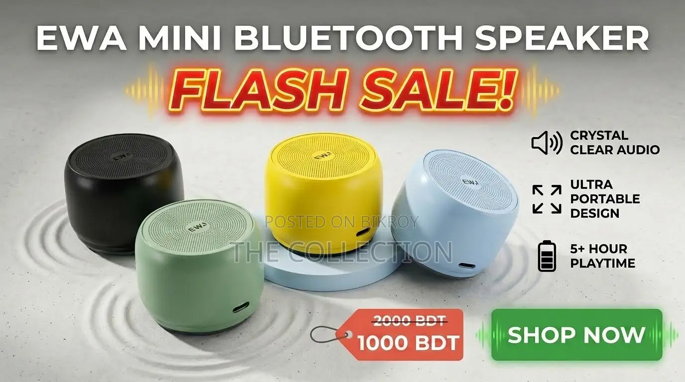 EWA A126 Mini Bluetooth 5.0 Portable Speaker