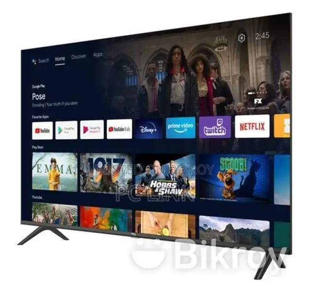 Brand New 40” FHD Smart Android LED TV 8K