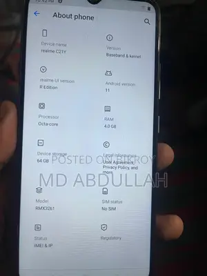 Realme C21Y 4/64 (Used)