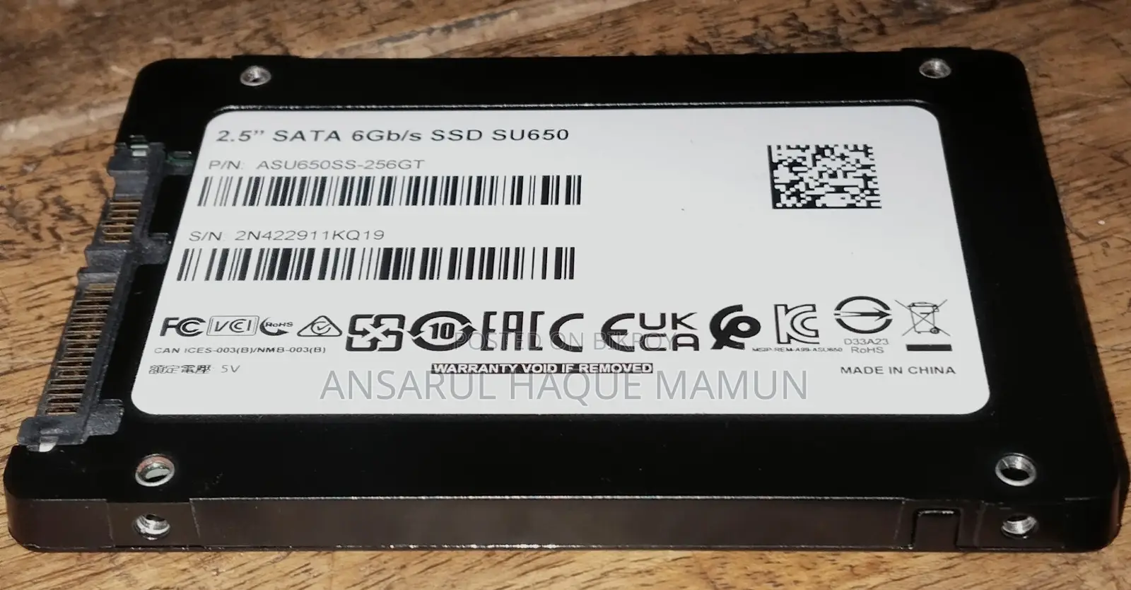 Adata SSD 256