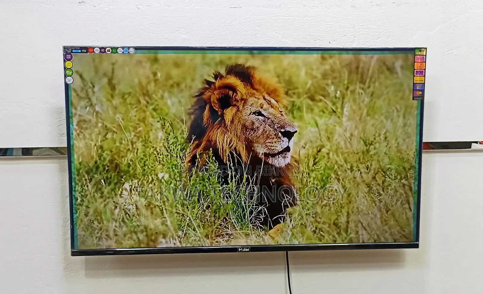 Haier-43" Inche Android Framless Voice Control TV