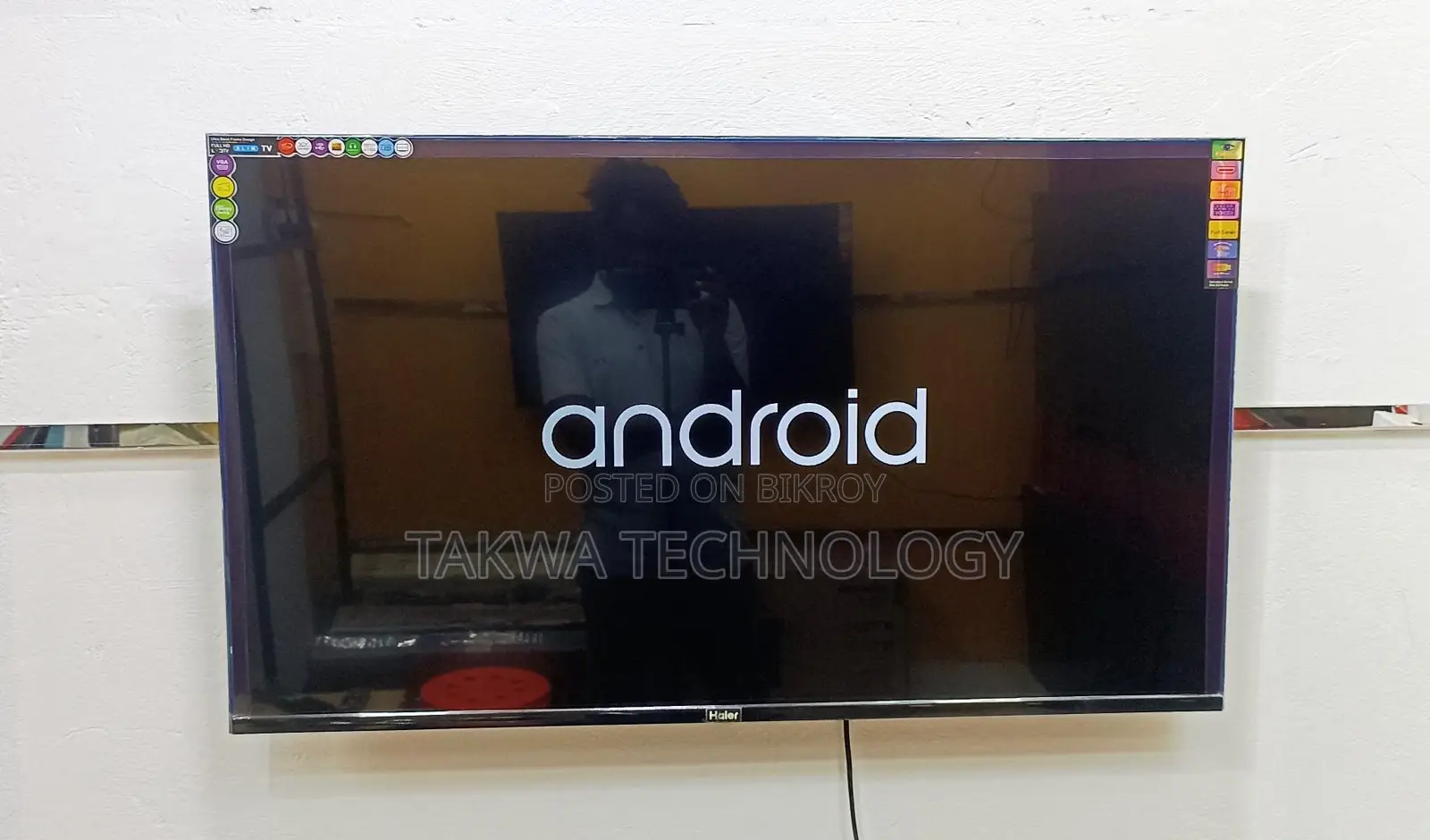 Haier-43" Inche Android Framless Voice Control TV