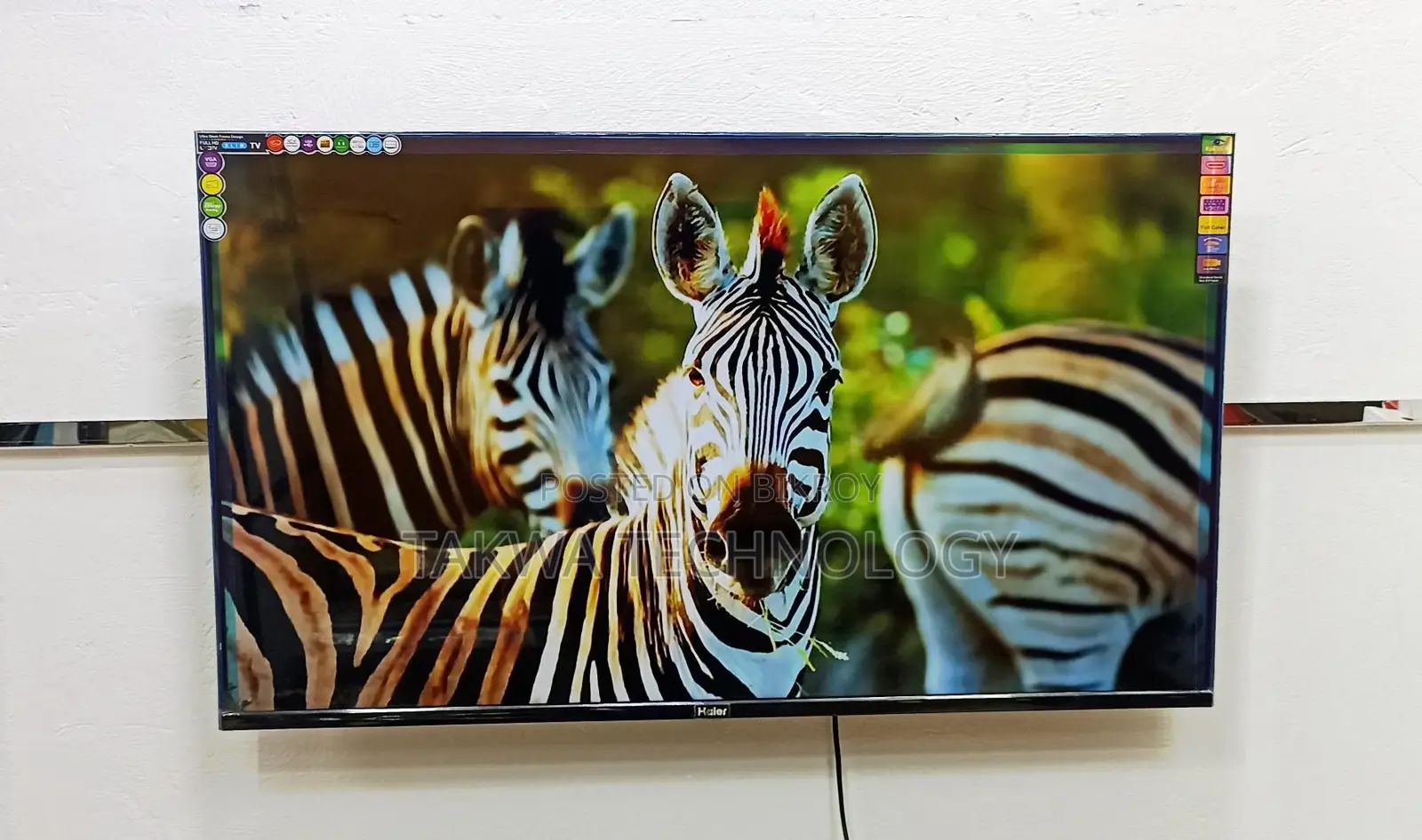 Haier-43" Inche Android Framless Voice Control TV