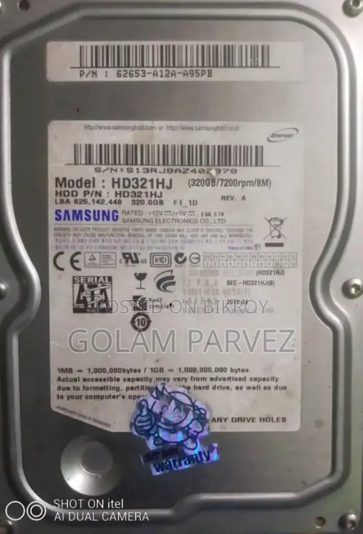 Hard Drive for Sale