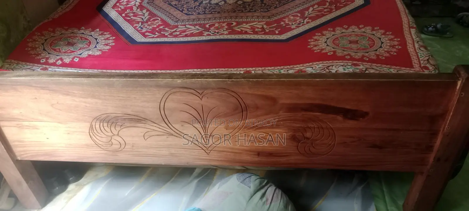 Wooden Bed