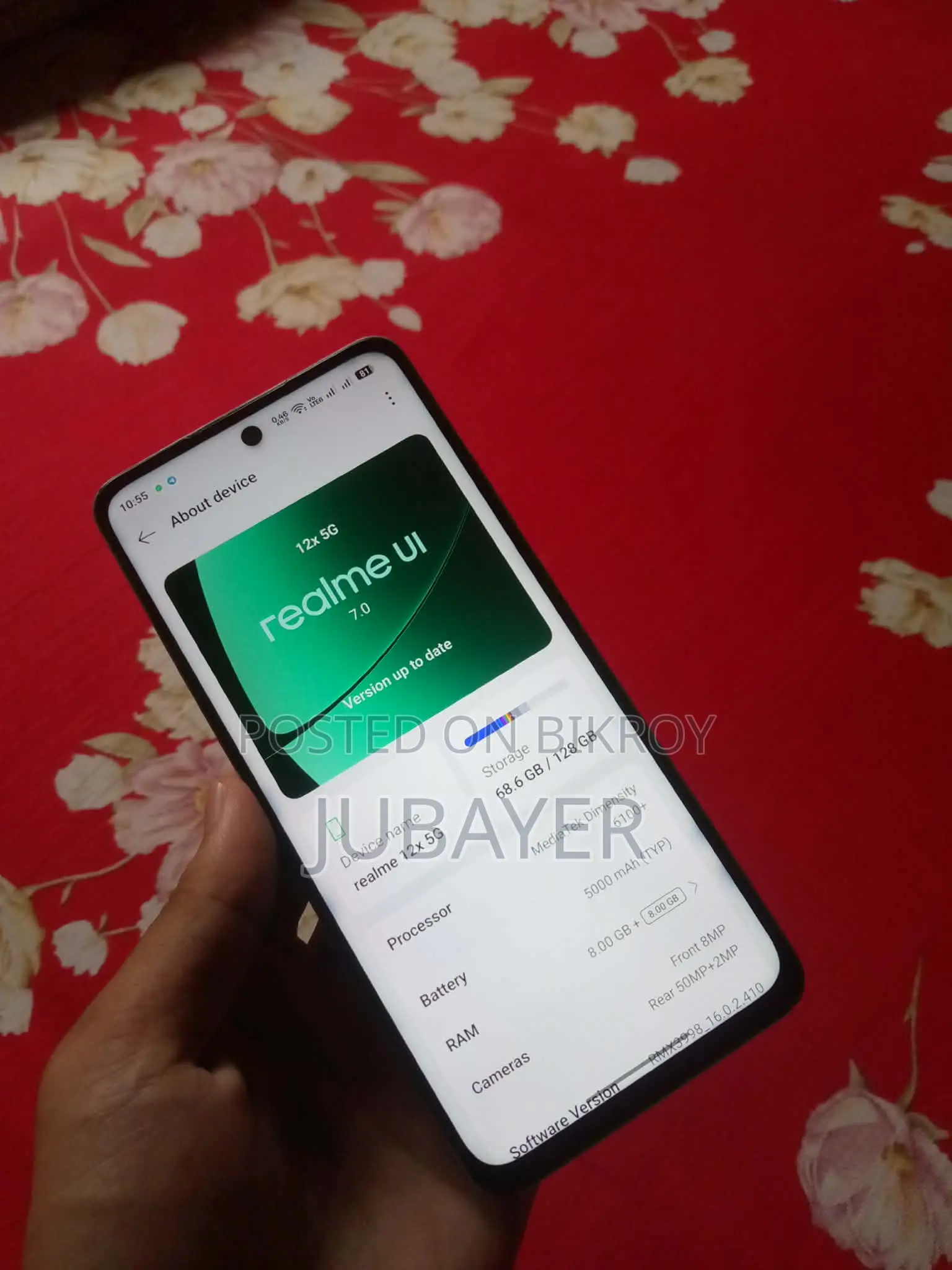 Realme 12X 5G 8/128 (Used)