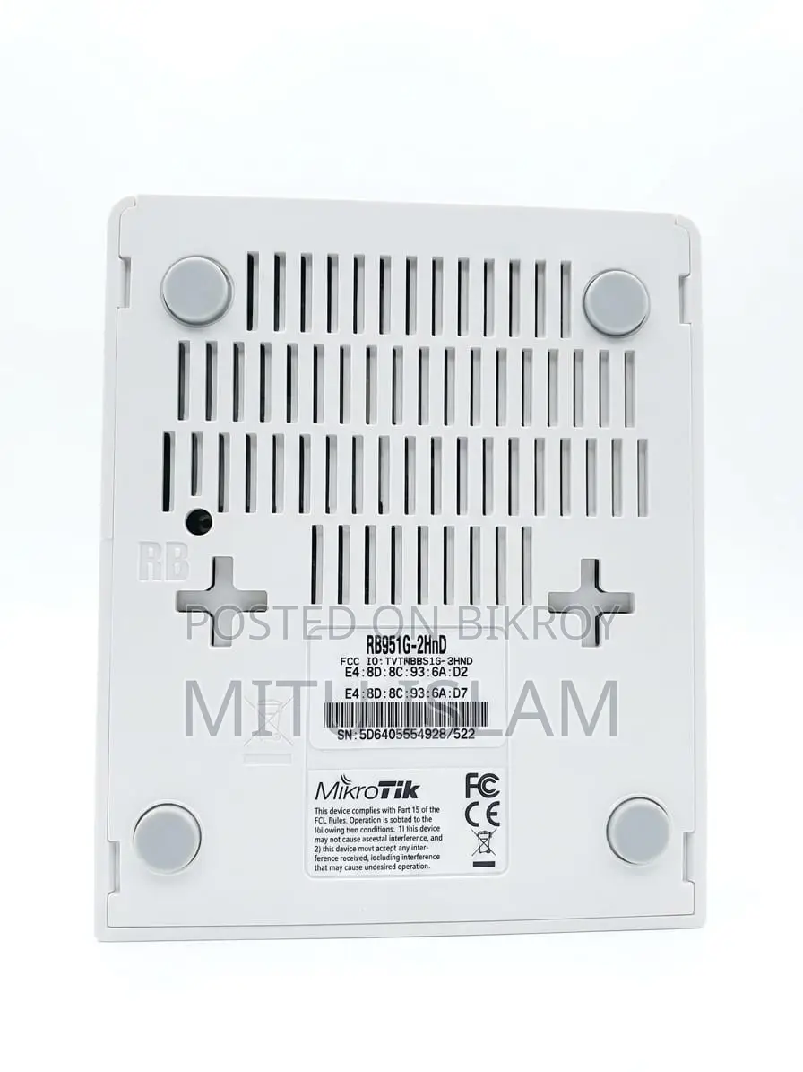 MikroTik RB951G-2HnD Gigabit Wireless Router (Fresh Condition)