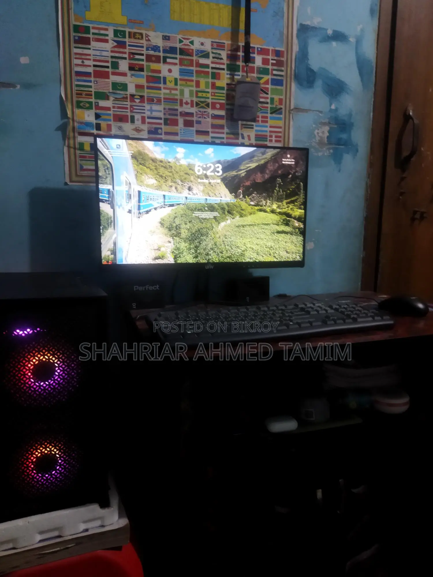 Ryzen 5 5600G PC 6 Core + Monitor | SSD Full Setup 💻 Gaming / Work