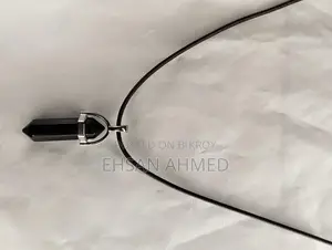 CRYSTAL POINT PENDANTS [ Black] limited drop