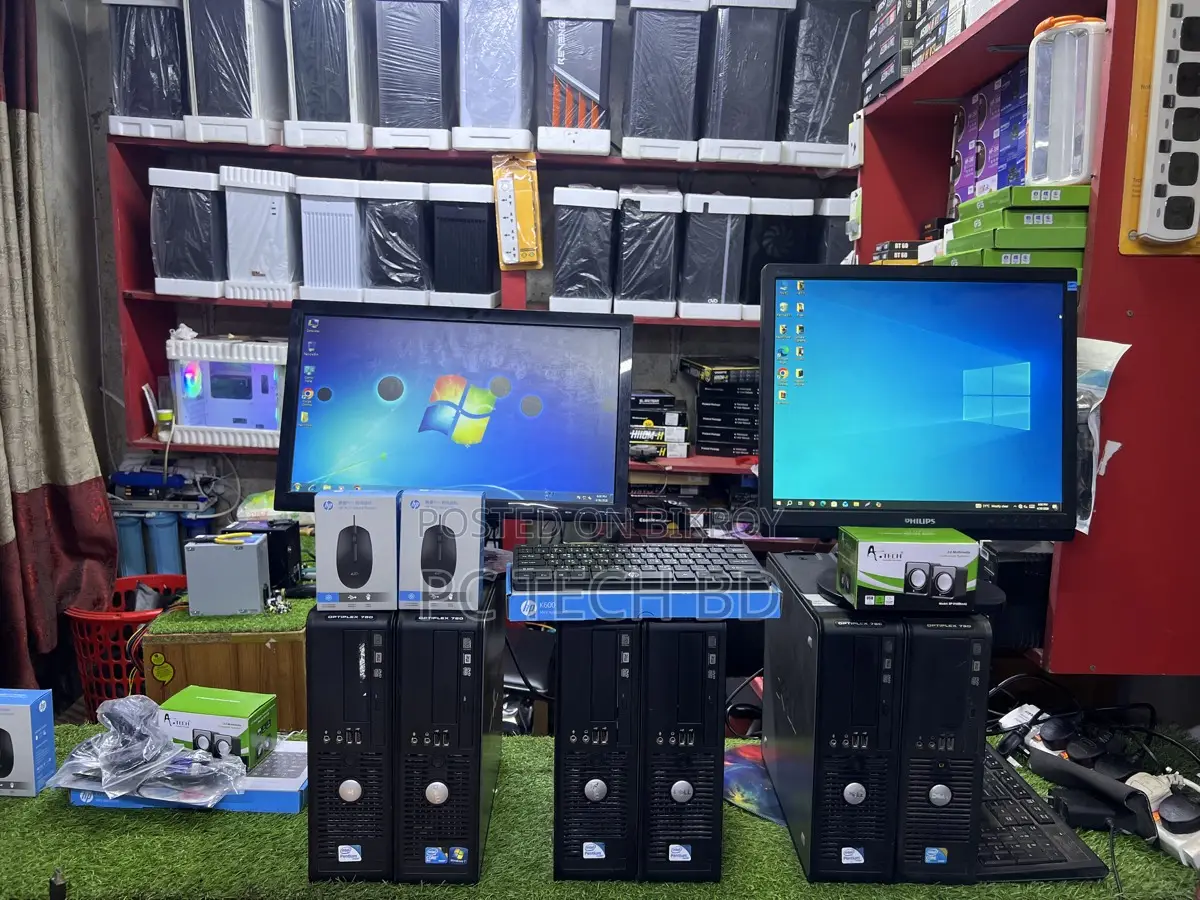 মিনি DELL কম্পিউটার__4GB RAM 250GB HDD__Asus19"মনিটর