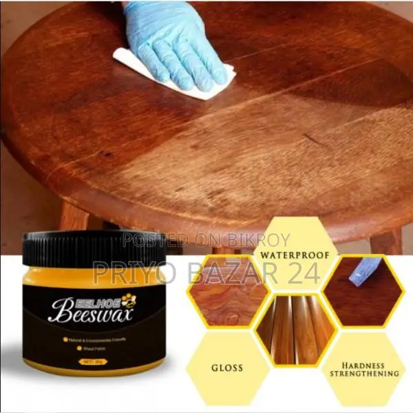 3 Pis Beewax Wood Furniture Polish