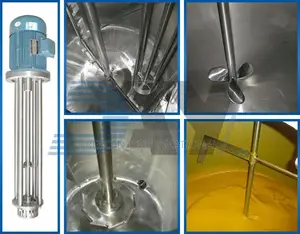 Dissolver Type Paint Chemical & Rubber Paste Mixer Machine