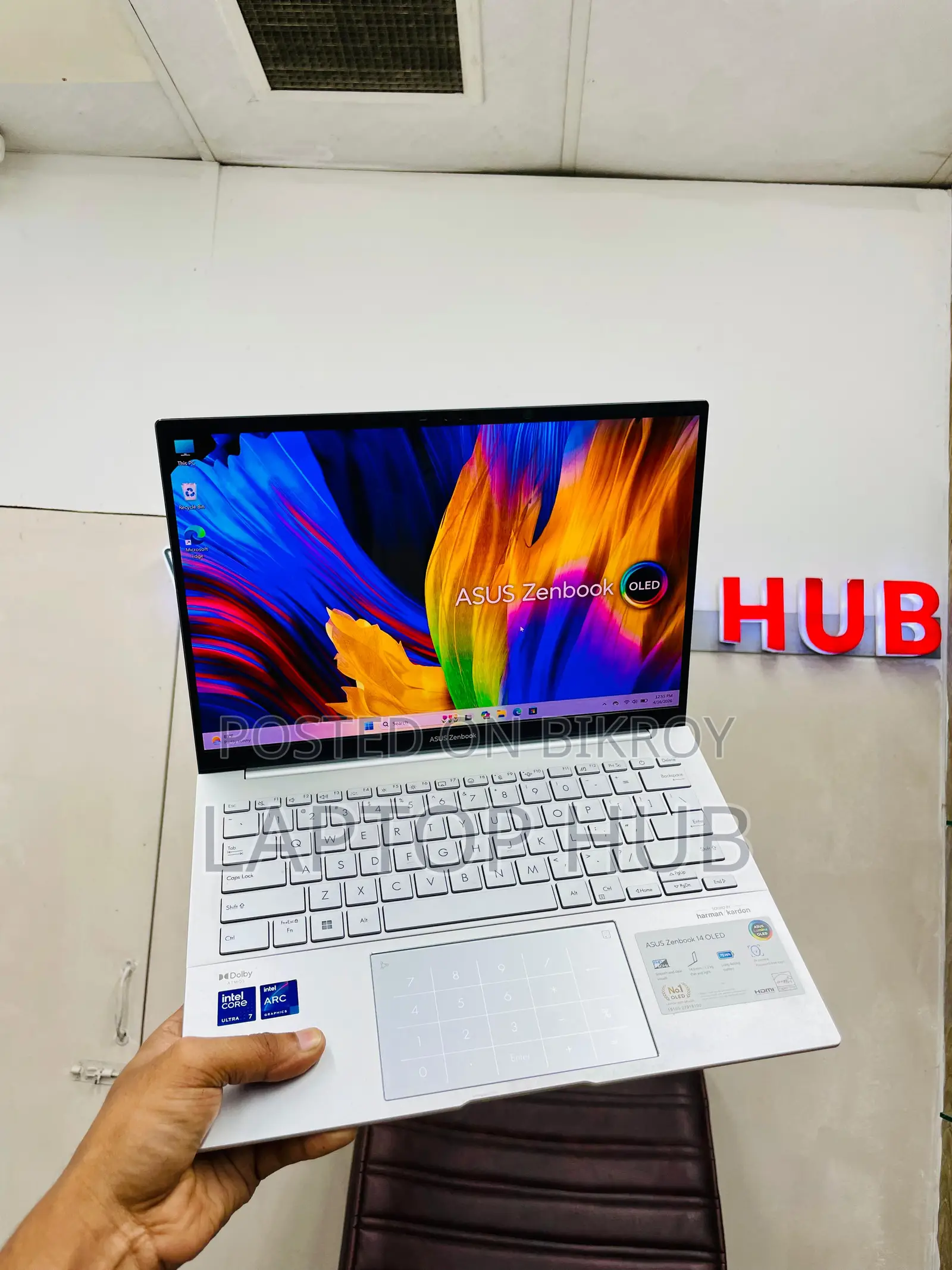 ZenBook 14 OLED, Intel Core Ultra 7 H