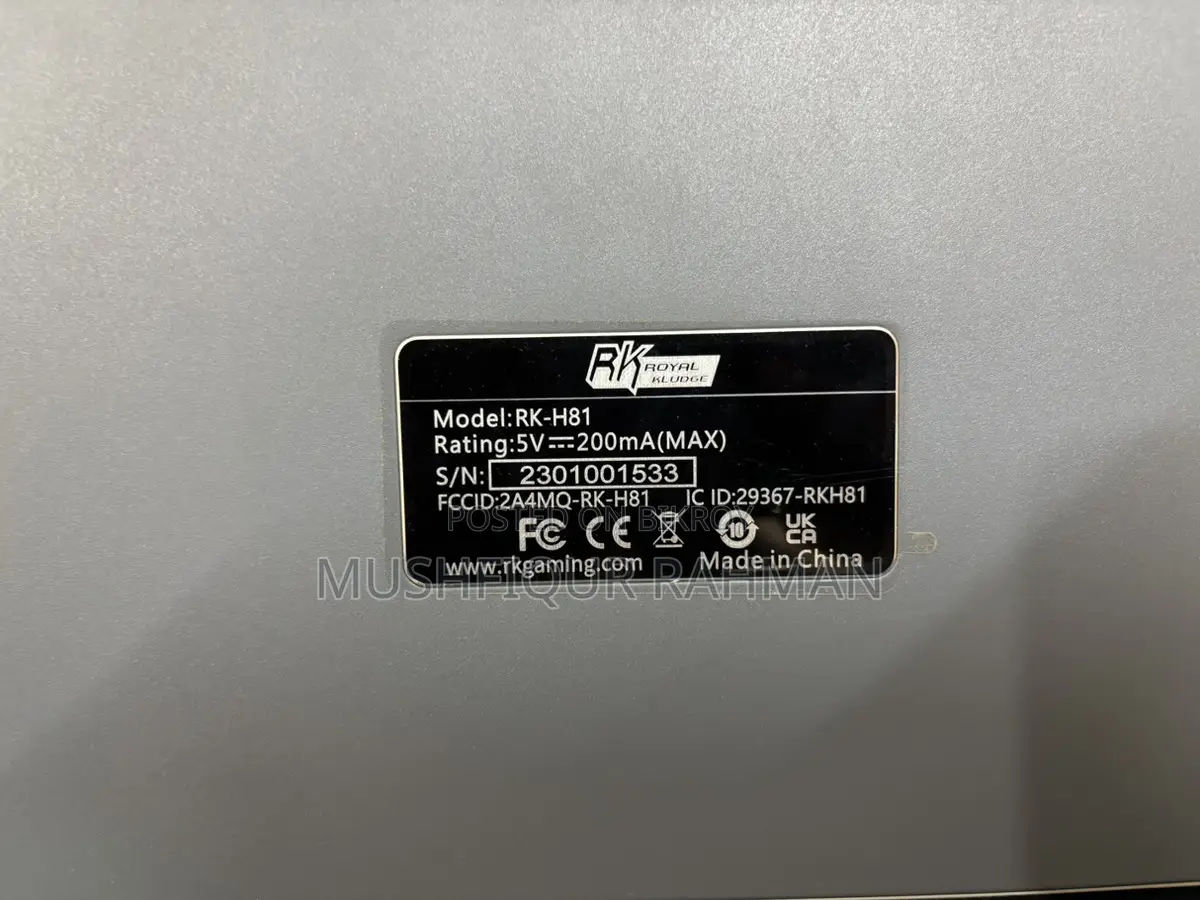Royal Kludge Rk H81