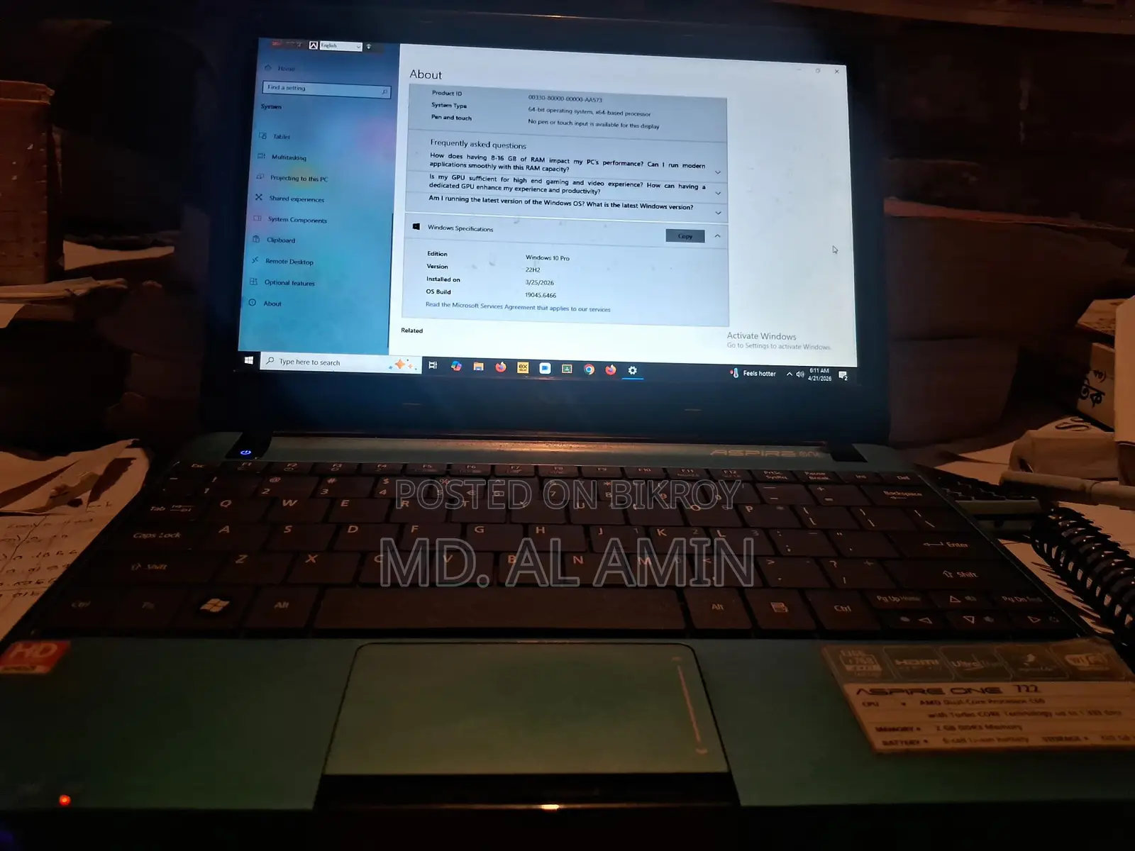 Aspire One