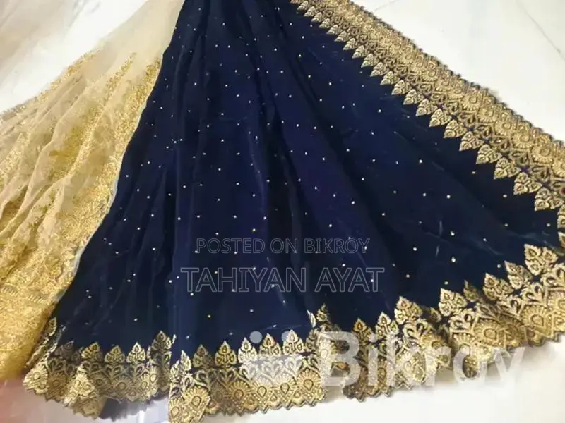 ভেলভেট এর পার্টি শাড়ি