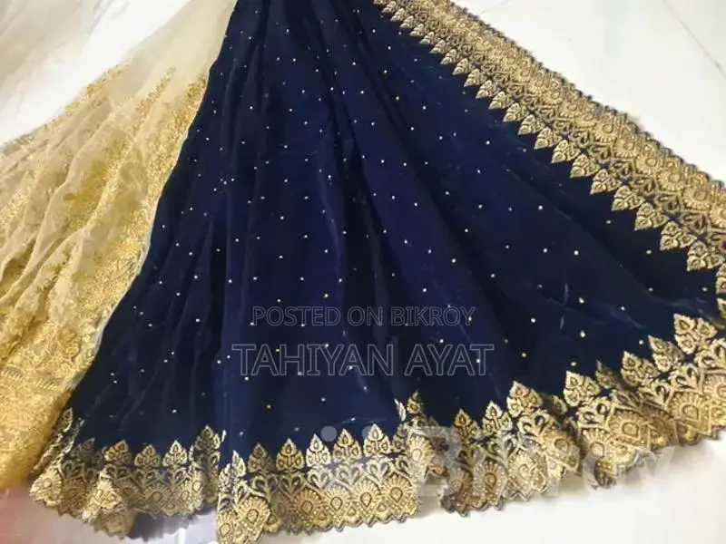 ভেলভেট এর পার্টি শাড়ি
