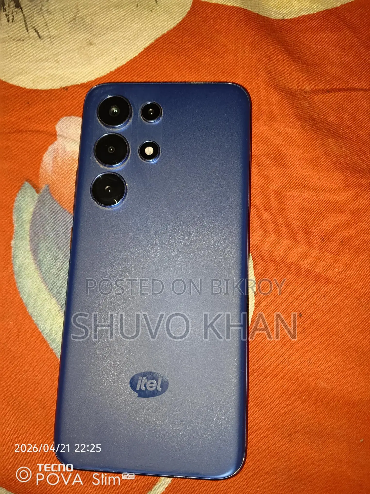 Itel S26 Ultra 8+5 GB RAM 128 GB ROM (Used)