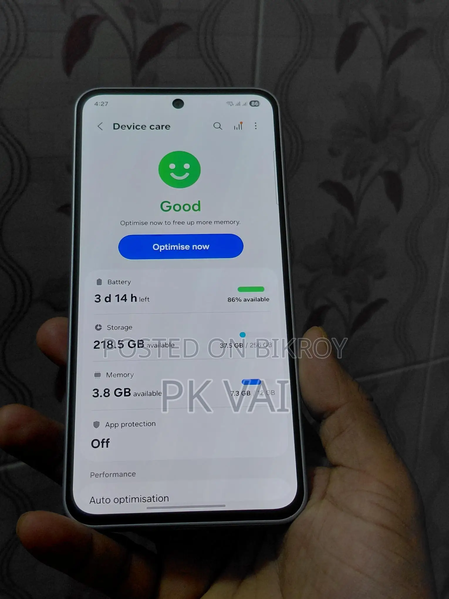 Samsung Galaxy A36 ram.12.GB.rom.256.GB (Used)