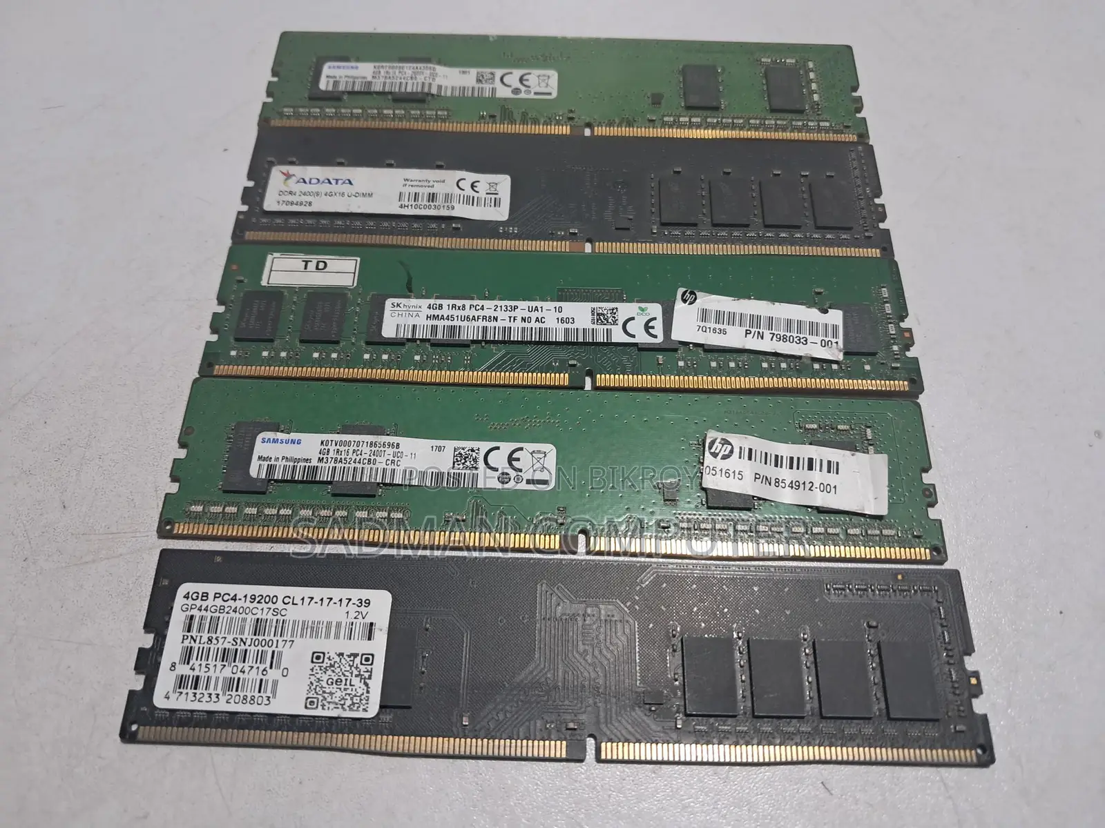 4GB DDR4 Desktop RAM