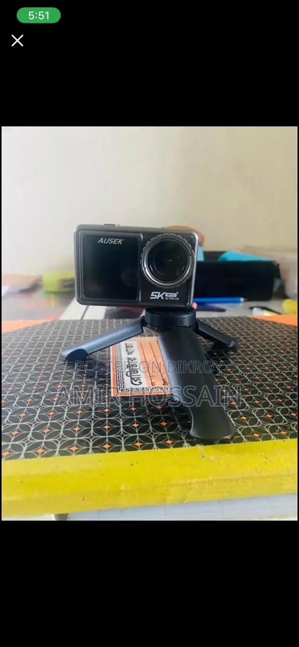Ausek M81TRW Wireless Recording 5k Action Camera