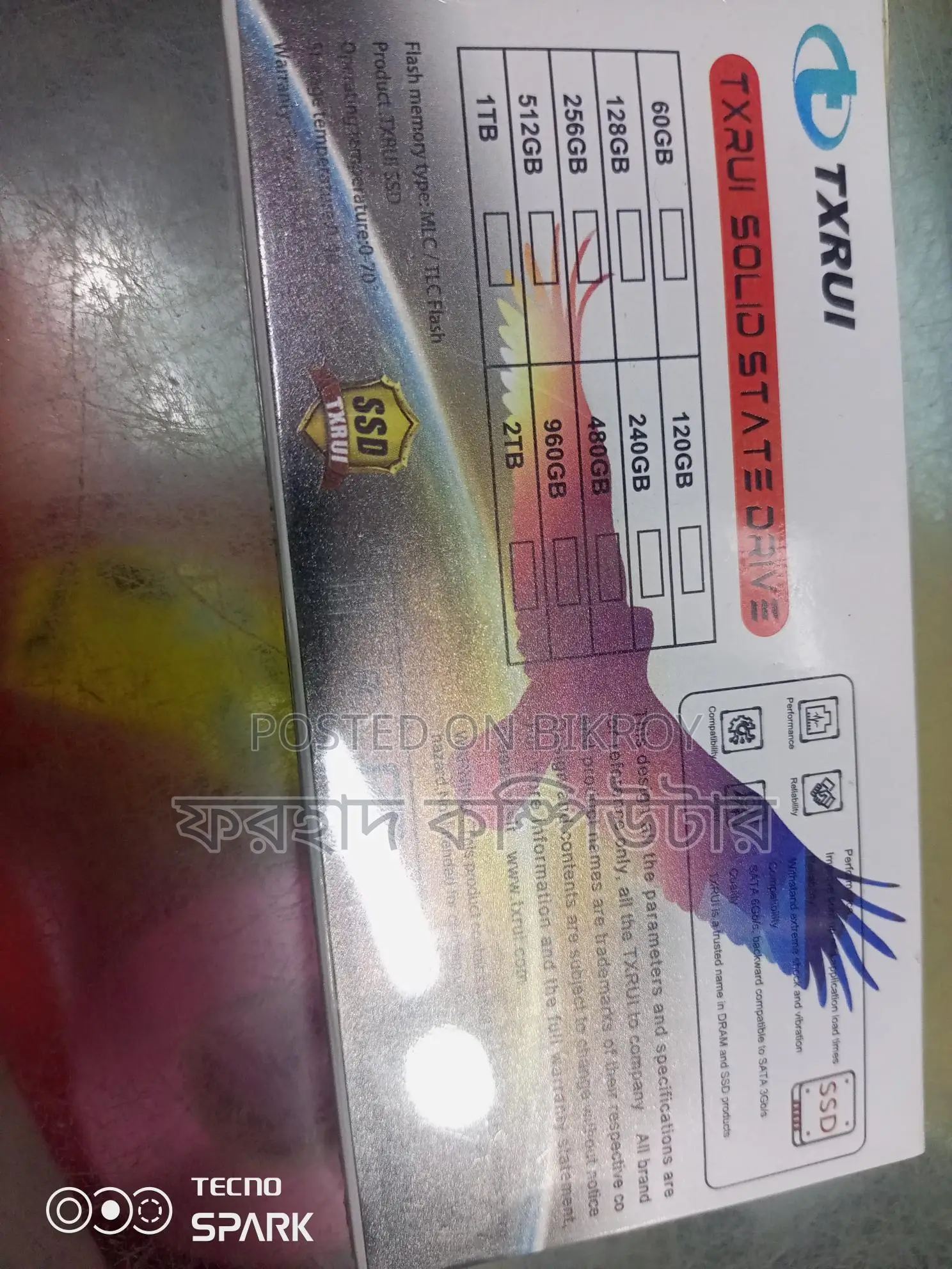 Txrui 512GB NVMe