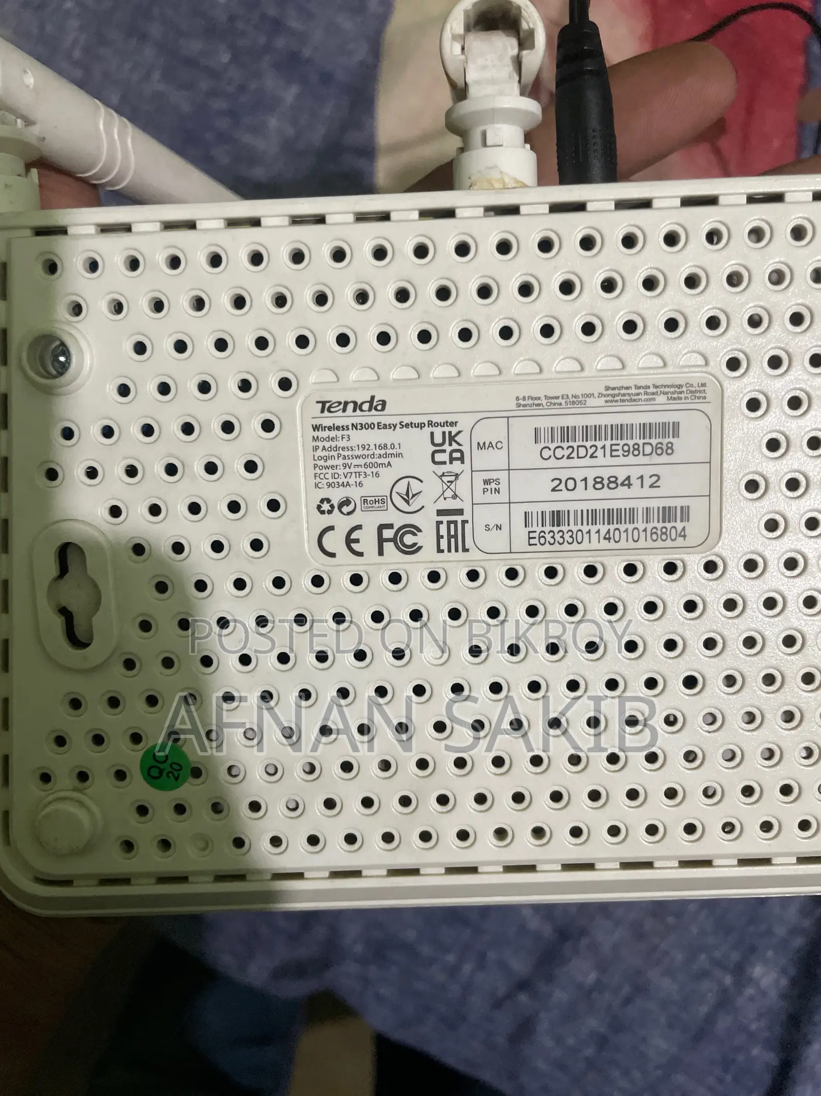 Tenda Router