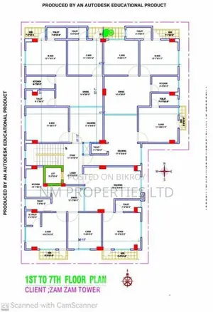 South Facing Flat for Sale in Barek Mollar Mor, Mirpur-2