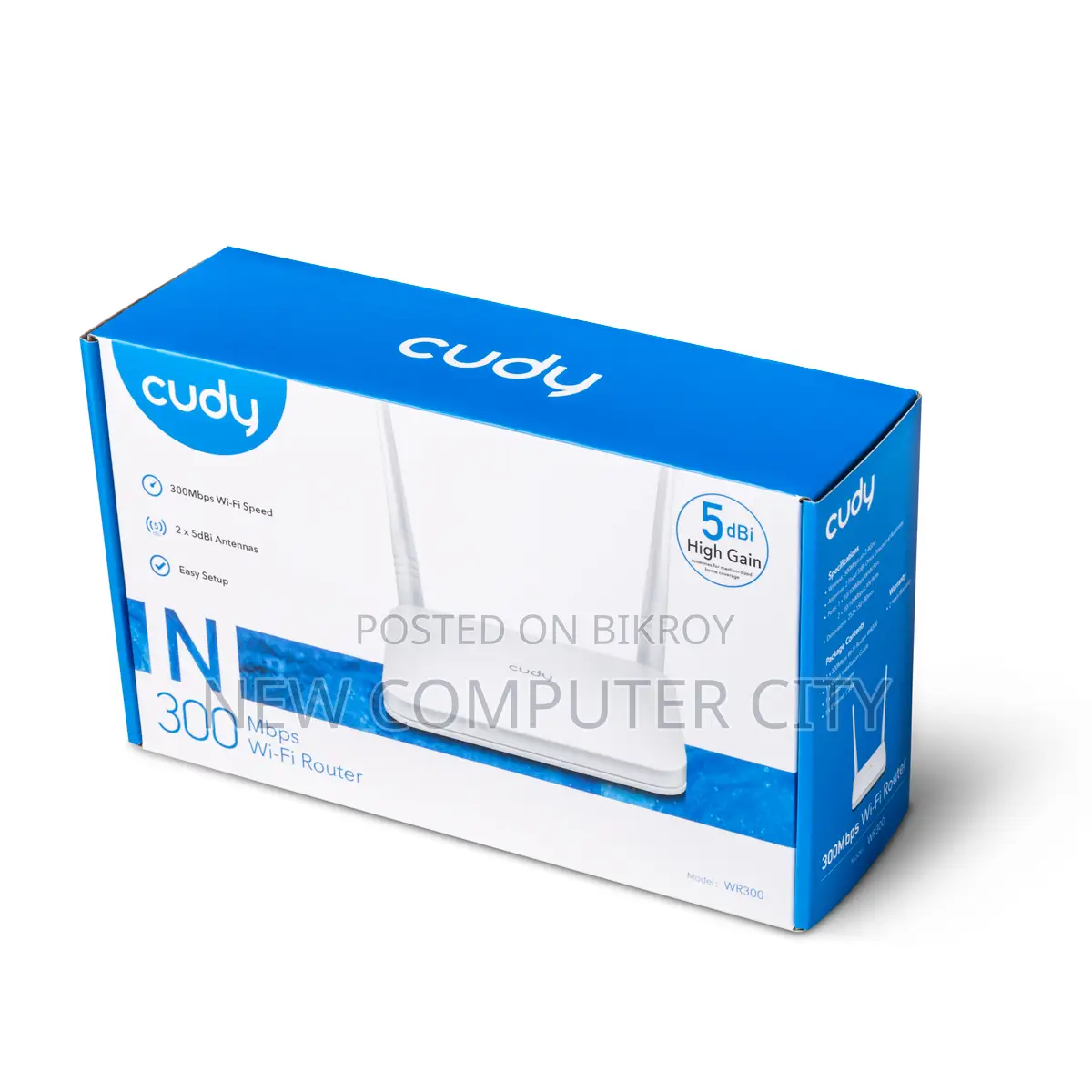 Cudy WR300 N300 Wi-Fi Router