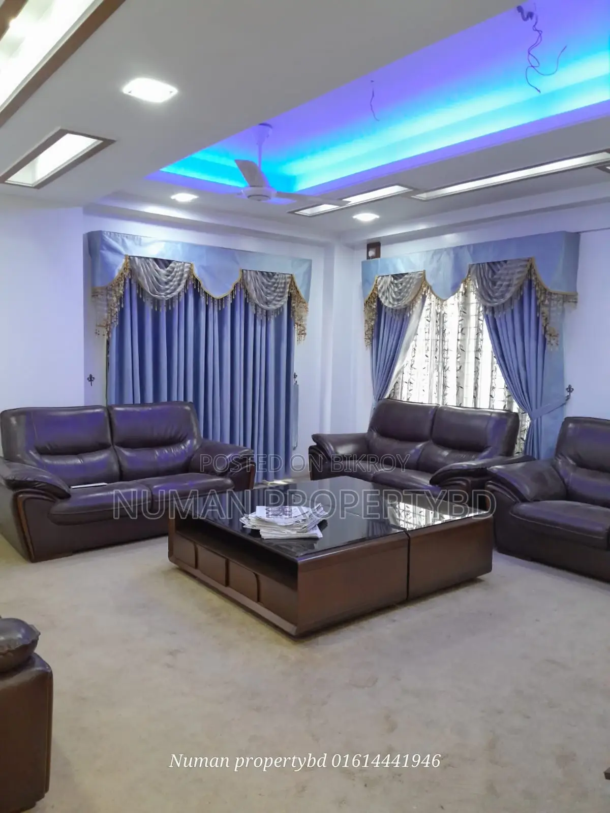 4000sq 4-Bedroom Full Luxury Semi-Furnished Interior Design Flat for Rent